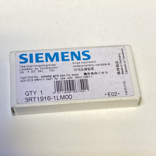 SIEMENS 3RT1916-1LM00 Entstördiode Überspannungsbegrenzer mit LED 24-70V DC NEU1
