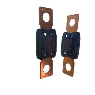 2x LITTELFUSE 0298080.ZXEH Sicherung, Automotive, Bolt Down, Zeitverzögerung,1