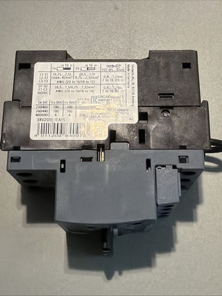 Siemens Sirius 3RV2011-1EA15 Leistungsschalter1