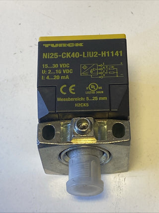 Turck NI25-CK40-LIU2-H1141 Sensor neu0