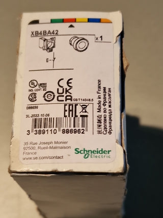 Drucktaster rot Öffner Telemecanique Schneider Electric Harmony XB4BA42 1St,#90