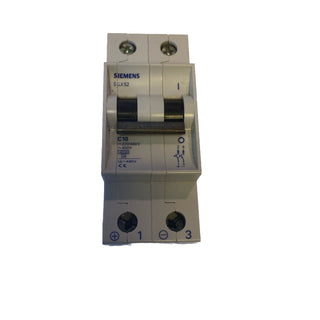 Siemens 5SX52 C10 LS-Schalter Leitungsschutzschalter 2-polig Neu ohne OVP1