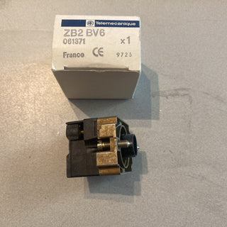 1x Telemecanique / Schneider Electric Lampenfassung ZB2-BV6 – 22mm – BA9s – Neu