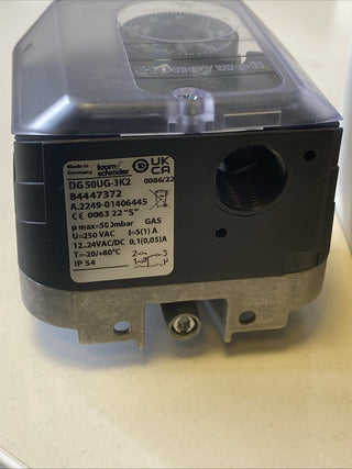 Kromschröder DG 50UG-3K2 Differenz-Gas-/Luftdruckwächter | 2,5-50mbar | Honeywel5