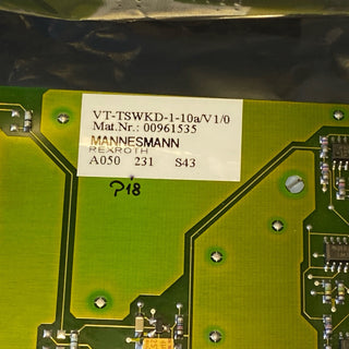 Rexroth VT-TSWKD-1-10a/V1/0 nr 009615351