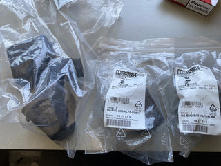 4x Phoenix Contact 1407619 HC-EVO-B06-HLFS-PLBK Tüllengehäuse1