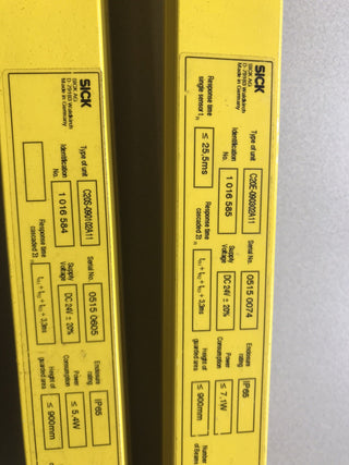 SICK C2000 Standard Sicherheits-Lichtvorhang SET (C20S-075102A11 + C20E-075302A110