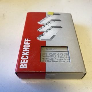 Beckhoff EL9512 | EtherCAT-Netzteilklemme 12 V DC, 0,5 A – NEU & OVP