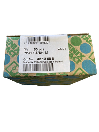 Phoenix Contact PP-H 1,5/S/1-M - Stecker PP-H 1,5/S/1-M Inhalt: 50St0