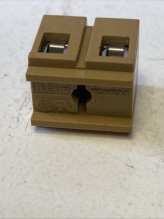 27x Weidmüller MK 3/4 KrG Reihenklemme 4-polig 24A Gelb – NEU3