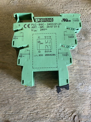 26x Phoenix Contact 2967015 Relaissockel PLC-BSC-24DC/21-21 – Neu ohne OVP0