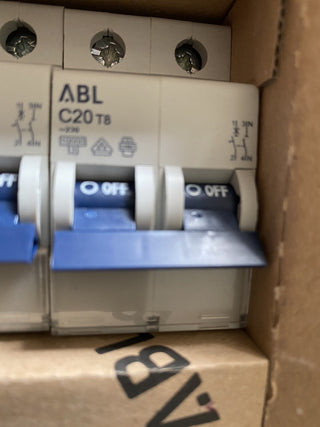 ABL Sursum C20T8 Leitungsschutzschalter, Sicherungsautomat 230V0
