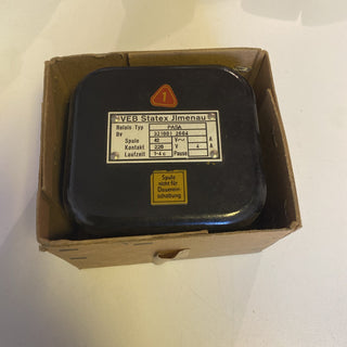 RFT Hg Verzögertes Relais Pasa 311001 2504 DDR Original NEU OVP unbenutzt1
