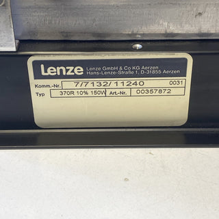 Lenze Bremswiderstand 370 Ohm 150W | Typ 370R (Art.Nr. 00357872) – Gebraucht0