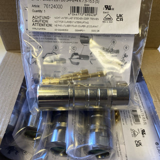 5x LAPP EPIC POWER LS1 D6 Kabelstecker 8-polig 76124000 Rundsteckverbinder NEU