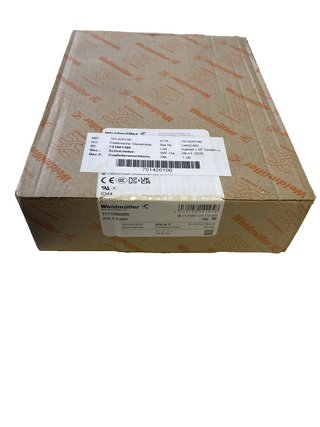 50x Weidmüller Schutzleiter-Reihenklemme ZPE 6-2/3AN (Art.-Nr. 1771360000) – NEU