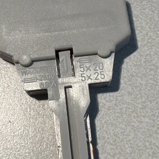WAGO 281-511 Sicherungsstecker G-Sicherung 5x20/5x25 250V – 18x neu o.OVP4