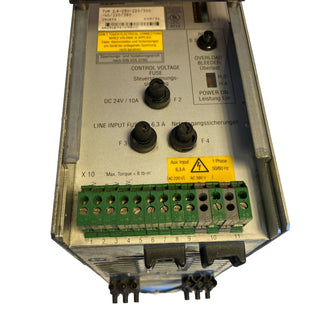 1x Indramat TVM 2.4-050-220/300-W1/220/380 Power Supply Servoregler gebraucht0
