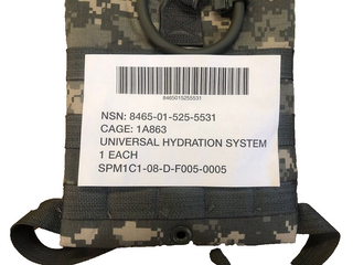 US-Army, NEUER Molle II Trinksystemträger, mit 3L, 100oz.6