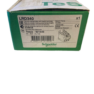 Schneider Electric TeSys Deca LRD340 Thermisches Überlastrelais (30-40A) – NEU0