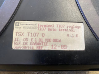 Schneider Electric TelemecaniqueTSX T107 0 PROGRAMMIERER-TERMINAL4