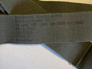 Us Army M1950 Hosenträger von denn 1950 er siehe Bilder6