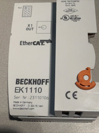 Beckhoff EK1110 | EtherCAT-Verlängerung | RJ45 E-Bus | Top Zustand9