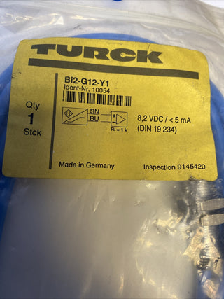 TURCK Näherungsschalter BI2-G12-Y1 l Bi2-G12-Y1 NEU4