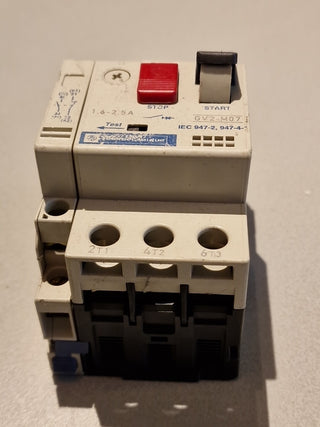 Telemecanique Motorschutzschalter SQUARE D GV2ME07 1,6-2,5A IEC 947.2, 947.4.10
