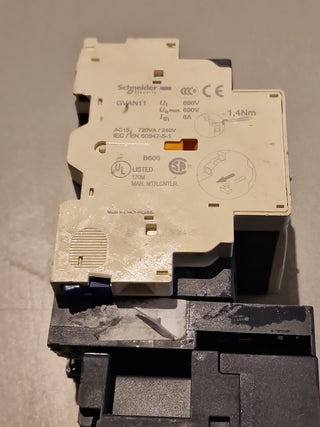 Schneider Electric Motorschutzschalter GV2ME08 + Schütz LC1D12 Motorstarter-Komb7