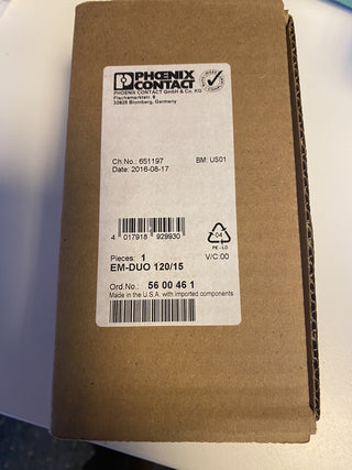 01503995 PHOENIX CONTACT EM-DUO 120/15 Steckdose1