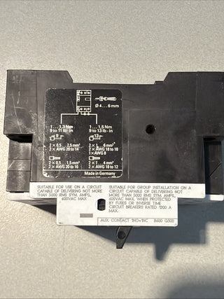 Siemens 3VU1300-1ME00 Leitungsschalter Motorschutzschalter ,415V-690V1