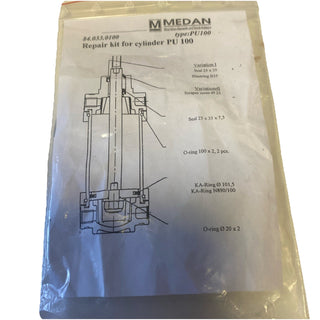 Medan repair kit for cylinder pu100 84.033.01000