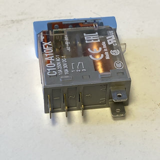 3x Turck C10-A10 24V dc Spule 1-poliger Wechsler Steckrelais 10A 742Ω 700mW2