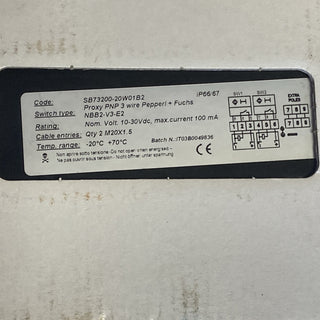 Soldo SB73200-20W01B2 Endschalterbox / Limit Switch Box – NEU2
