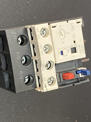 Schneider Electric LRD10 TeSys Überlastrelais 4-6A Motorschutzrelais Gebraucht2
