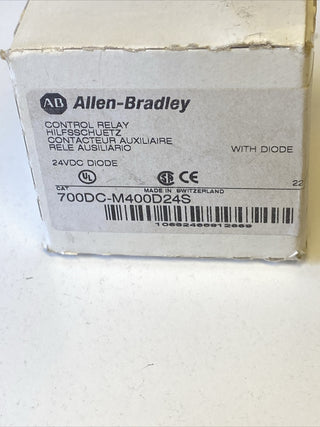 AB 700DC-M400D24S Control relay Ser.A 24V DC diode0