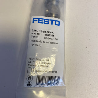 Festo 1908266 DSNU-16-10-PPV-A Normzylinder Rundzylinder Hub 10mm 16mm NEU2