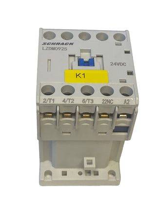 Schrack TeSys / Mini-Schütz LZDM0925 3-polig 9A 24VDC 1 Öffner Gebraucht1