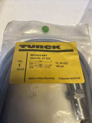 Turck Banner NI5-G12-AP7 Induktiver Sensor M12 PNP NO – Neu ohne Originalverpack1