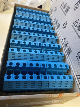 50x Weidmüller Durchgangs-Reihenklemme WDU 16/ZA BL (1028980000) – NEU & OVP