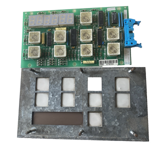 ABB Strömberg SAFT 151 CPD Control Display Board 57431849 PP6145 Platine Gebrauc