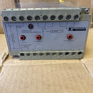 KLEINKNECHT UR 2000 / UR2000 Relais 220V 50-60Hz Industrierelais NEU1