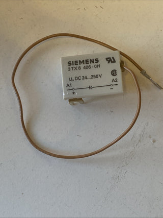 Siemens 3TX6406-0H Überspannungsbegrenzer 24-250V DC | Entstörmodul NEU0