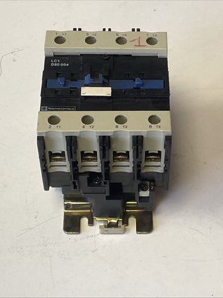 Telemecanique LC1D80004F7 Leistungsschütz TeSys D – 110V AC – 125A – 4-polig (42