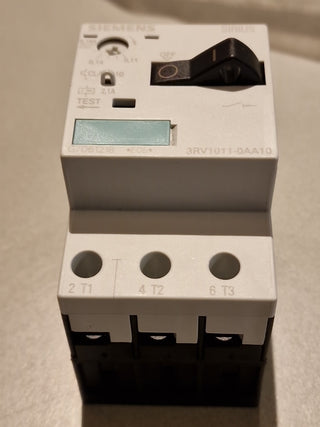 Siemens 3RV1011-0AA10 Leistungsschalter 0,11A - 0,16A0