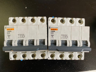 Merlin Gerin multi9 C60N C25 Leitungsschutzschalter 25A 400V gebraucht1
