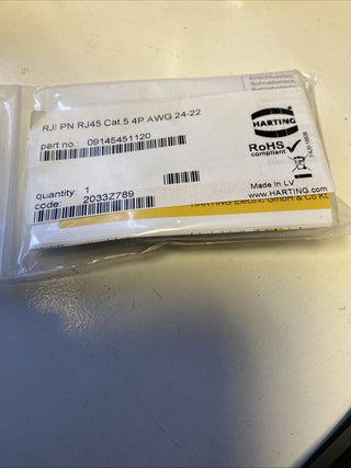 Harting 09145451120 Han-Mod RJ45 IDC Buchsenmodul AWG 24-22 Cat.5 – NEU1