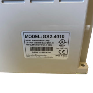Automation Direct GS2-4010 Mikro-Servoantrieb, GS2-4010+H200400703