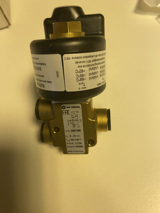 Norgren 2401103426002400 Elektropneumatisches Sitzventil, 3/2-Wege, G1/4, 24V DC12